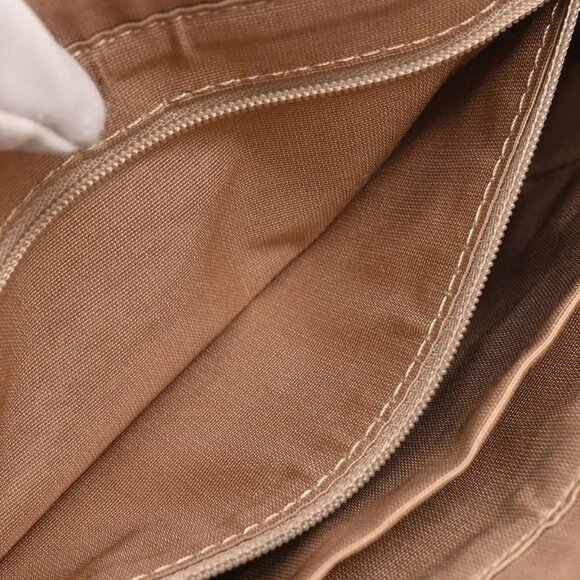 Burberry Beige Red House Check Tote Handbag - Picture 9 of 11